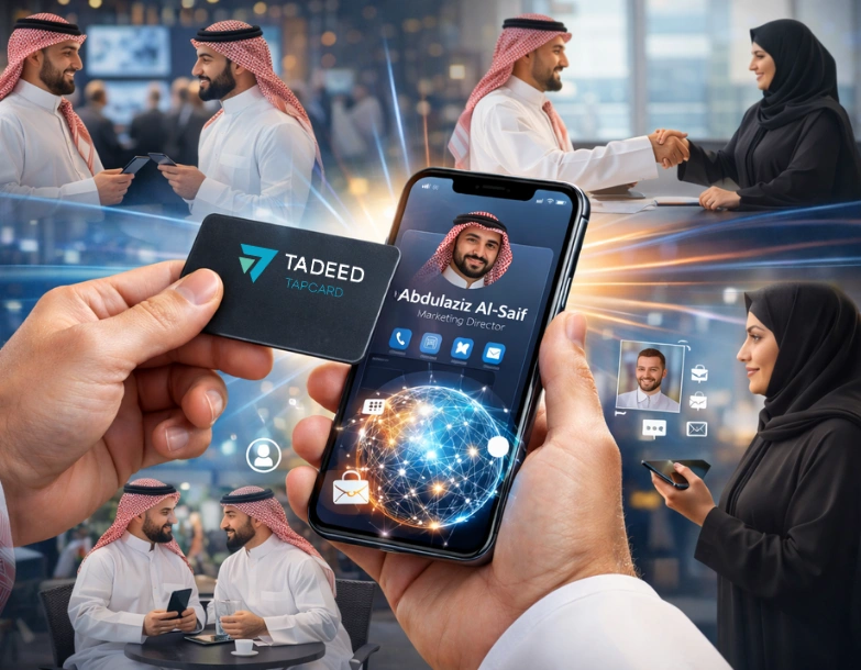 Tadeed TapCard digital business card preview